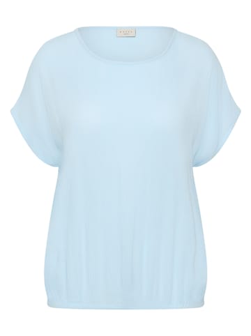 KAFFE curve Bluse in Hellblau
