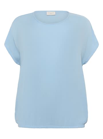 KAFFE curve Bluse in Hellblau