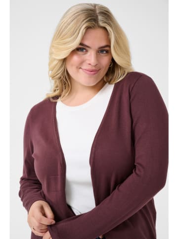 KAFFE curve Cardigan in Braun