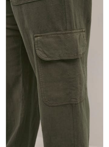 KAFFE curve Cargobroek kaki