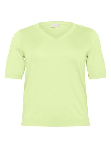 KAFFE curve Pullover in Grün