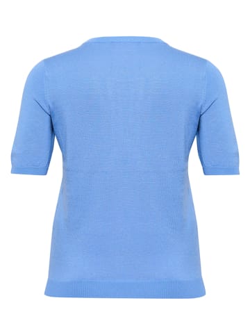 KAFFE curve Pullover in Hellblau