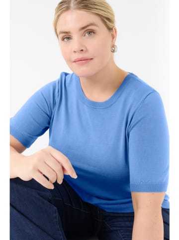KAFFE curve Pullover in Hellblau