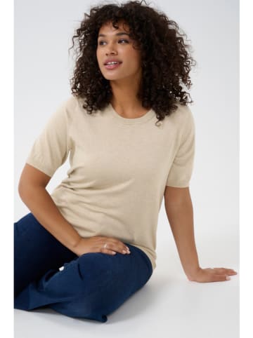 KAFFE curve Pullover in Beige