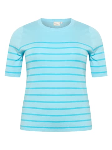 KAFFE curve Pullover in Hellblau