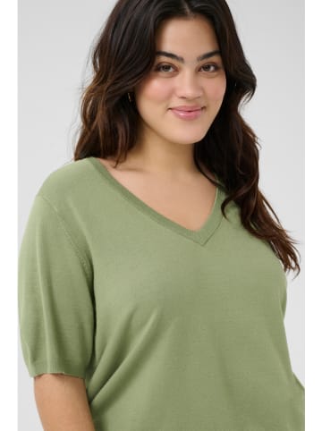 KAFFE curve Pullover in Grün