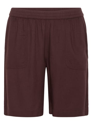 KAFFE curve Shorts in Braun