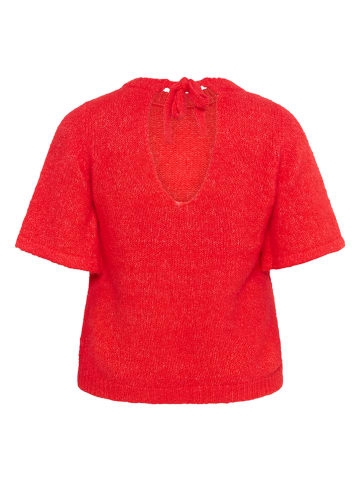 KAFFE curve Pullover in Rot