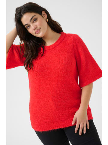 KAFFE curve Pullover in Rot