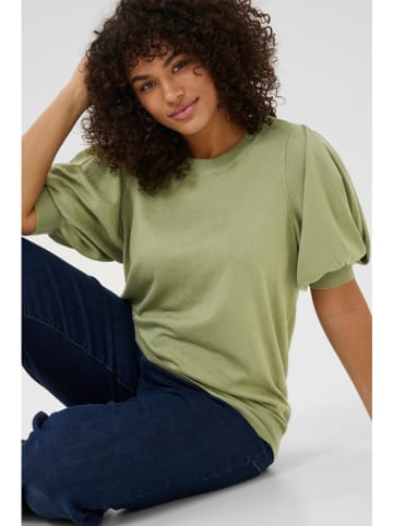 KAFFE curve Pullover in Grün