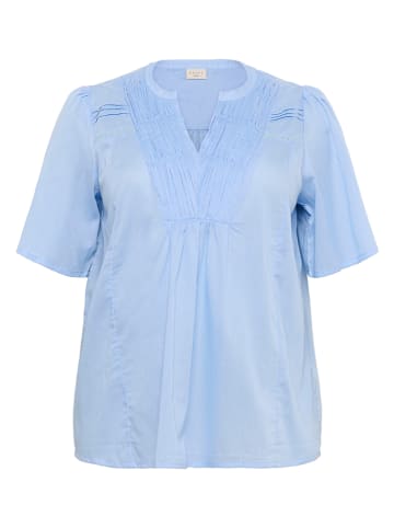 KAFFE curve Blouse lichtblauw