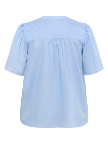 KAFFE curve Blouse lichtblauw
