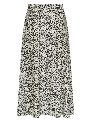 MOSS COPENHAGEN Rok crème/zwart
