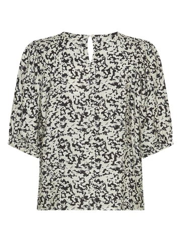 MOSS COPENHAGEN Blouse crème/zwart
