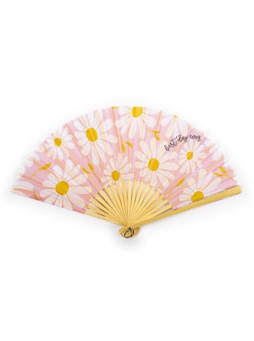 Tri-Coastal Design Handfächer in Rosa - (B)25 cm