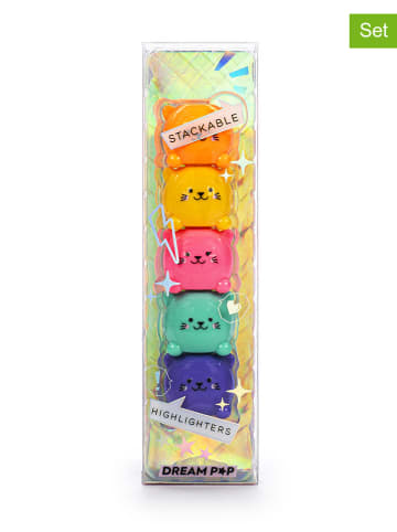 Tri-Coastal Design 5-delige set: tekstmarkers meerkleurig