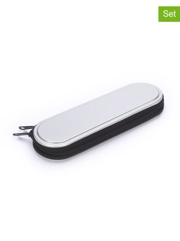Tri-Coastal Design 21-delige mini-gereedschapsset zilverkleurig