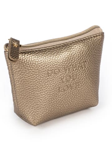 Tri-Coastal Design Münzbörse in Gold - (B)13 x (H)9 x (T)4,5 cm