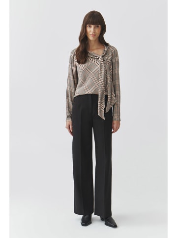 TATUUM Blouse zwart/crème/rood