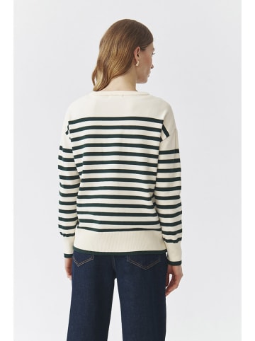 TATUUM Sweter w kolorze kremowo-czarnym