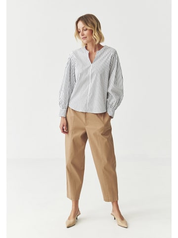 TATUUM Bluse in Weiß/ Schwarz