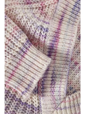 TATUUM Sweter w kolorze fioletowo-kremowym