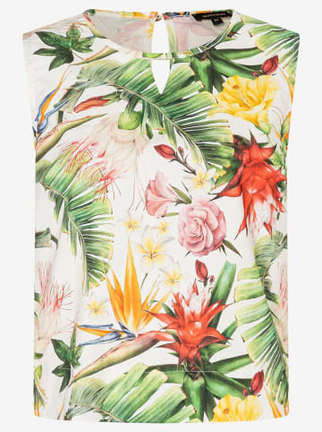 More & More Blouse wit/groen/rood