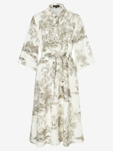 More & More Hemdkleid in Creme/ Khaki