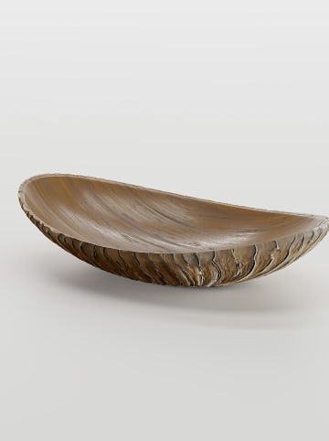 Potiron Paris Decoratieve schaal "Stockholm" bruin - (L)35 cm - (H)22,5 cm