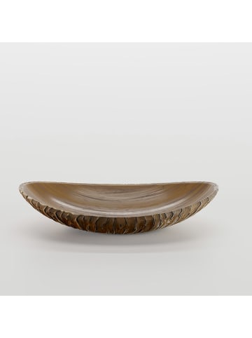 Potiron Paris Decoratieve schaal "Stockholm" bruin - (L)35 cm - (H)22,5 cm