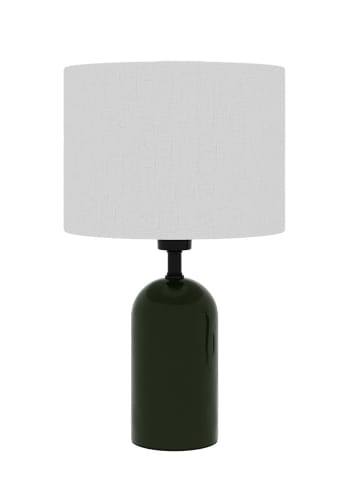 Potiron Paris Ledtafellamp "Becker" wit/kaki - (H)43 x Ø 30 cm