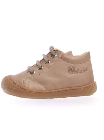 Naturino Leder-Lauflernschuhe "Cocoon" in Beige