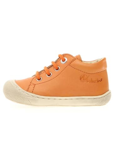 Naturino Leder-Lauflernschuhe "Cocoon" in Orange