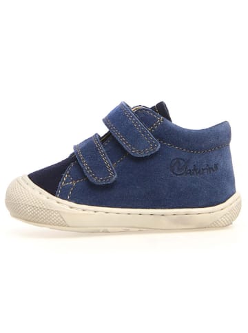 Naturino Leren loopleerschoenen "Cocoon" donkerblauw/crème