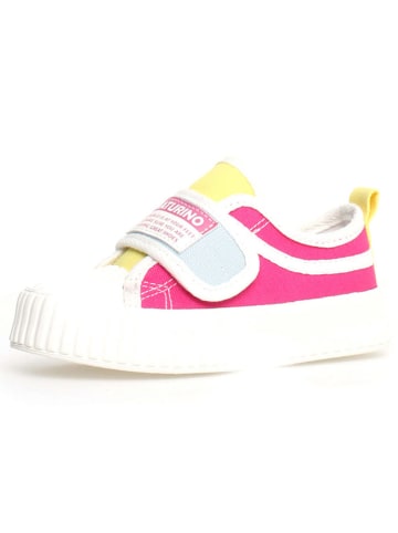 Naturino Sneakers "Kily" roze/geel/wit