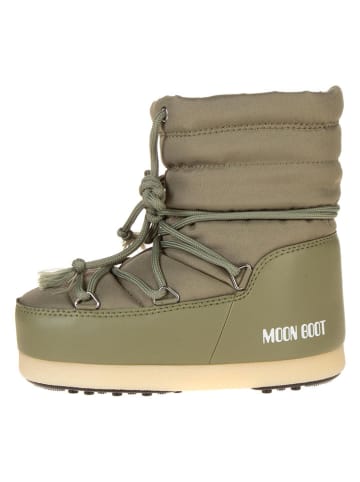 Moon Boot Botki zimowe "EVX LIGHT LOW NYLON" w kolorze khaki