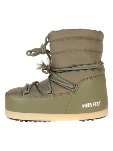 Moon Boot Botki zimowe "EVX LIGHT LOW NYLON" w kolorze khaki