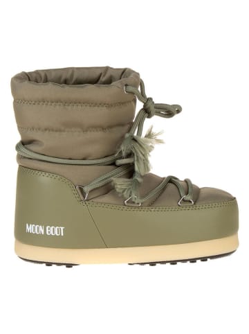 Moon Boot Botki zimowe "EVX LIGHT LOW NYLON" w kolorze khaki