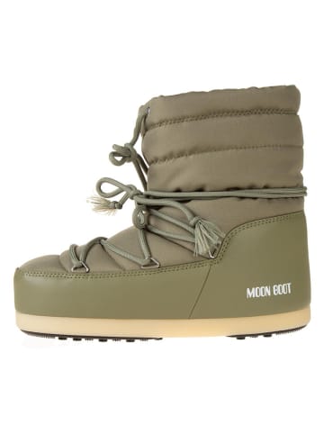 Moon Boot Botki zimowe "EVX LIGHT LOW NYLON" w kolorze khaki