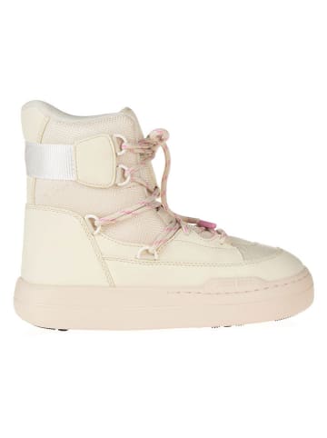 Moon Boot Botki "Park Sneaker Boot" w kolorze kremowym