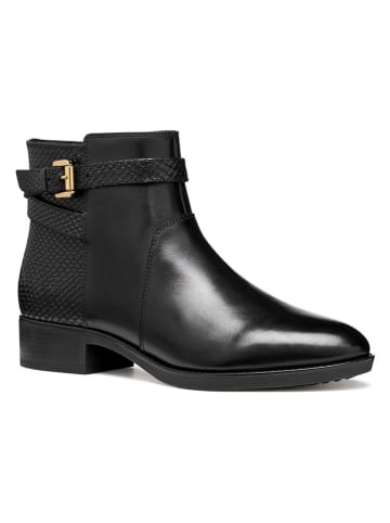 Geox Leder-Boots "Felicity" in Schwarz