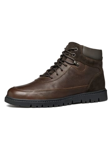 Geox Leder-Boots "Ghiacciaio" in Braun