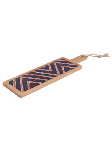 Villa d´Este Snijplank "Malindi" lichtbruin/zwart - (B)13 x (H)42 x (D)3 cm