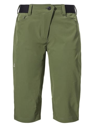 Schöffel Fahrradcaprihose "Keitele" in Grün