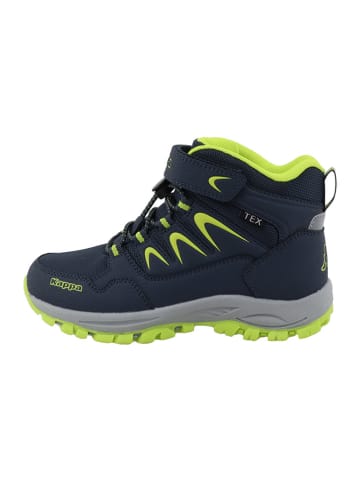 Kappa Leren wandelboots "Erica" donkerblauw/groen