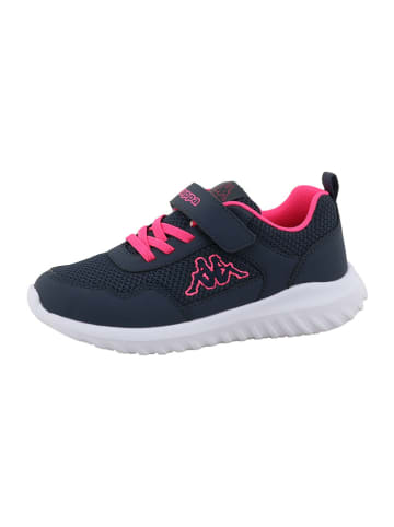 Kappa Leren sneakers "Pinella" donkerblauw/roze