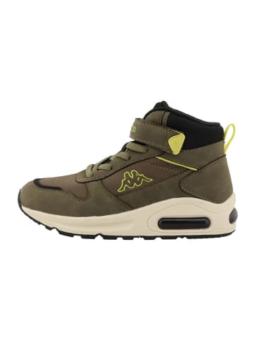 Kappa Leren sneakers "Finno" kaki
