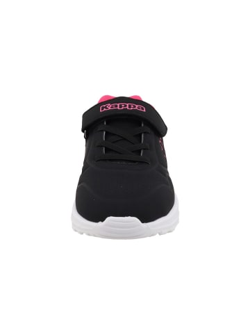 Kappa Sneakersy "Mona" w kolorze czarno-różowym