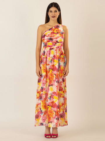 APART Kleid in Pink/ Gelb