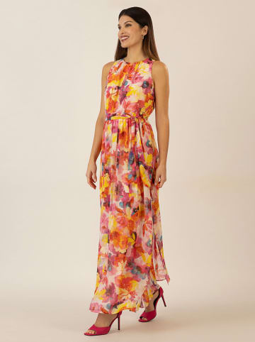 APART Jurk roze/geel